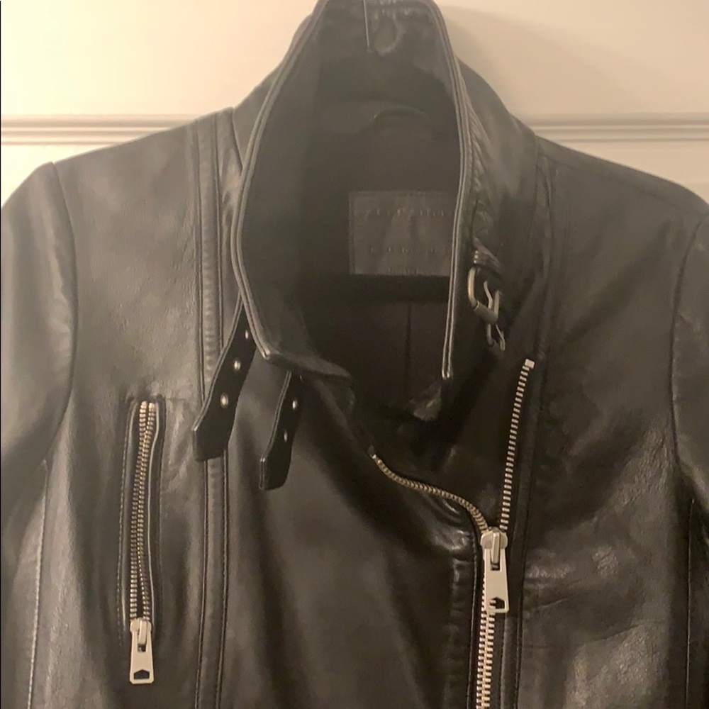 All Saints Leather Jacket - Picture 7 of 7